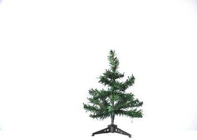 Green Plant indoor Pine 8 cm (0.26 ft) Artificial Christmas Tree(Green)