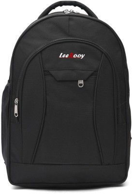 LeeRooy MN BG16 black 17.5inch B type 24 ltr Bag for mordern colledge boys and girls 20 L Laptop Backpack(Black)