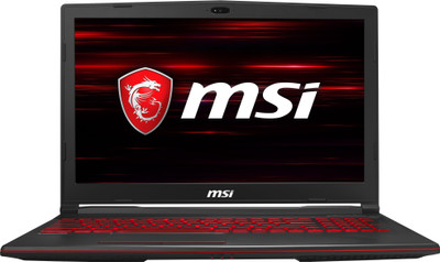 Flipkart - MSI GL Core i7 8th Gen – (16 GB/1 TB HDD/128 GB SSD/Windows 10 Home/6 GB Graphics/NVIDIA GeForce GTX 1060) GL63 8RE-455IN Gaming Laptop(15.6 inch, Black, 2.2 kg)