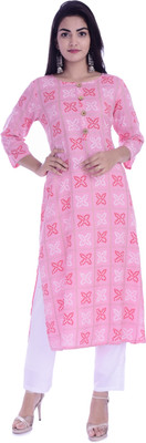 HANUMNTRA Women Kurta Pant Set