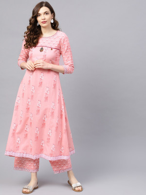 Ishin Women Kurta Palazzo Set