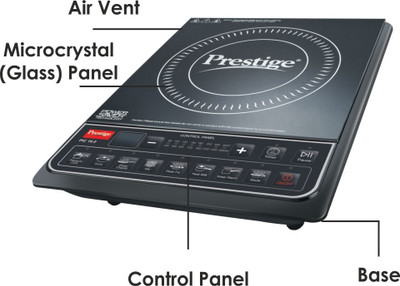 Prestige 2000 W Induction Cooktop Push Button(Black, PIC 16.0 plus)