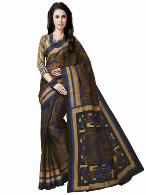 69% OFF on Jevi Prints Printed Bollywood Pure Cotton Saree(Brown) 69% OFF on Jevi Prints Printed Bollywood Pure Cotton Saree(Brown)