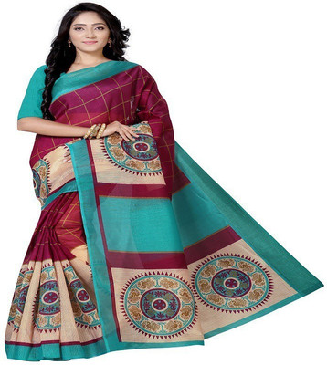 THE PRIVATE LABLE Printed Bollywood Georgette Saree(Light Green)