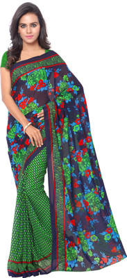 Anand Sarees Paisley, Floral Print Daily Wear Georgette Saree(Multicolor)