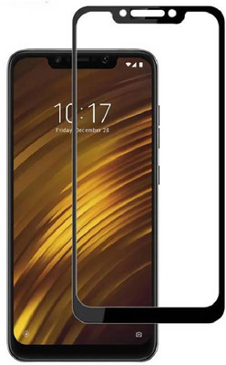 Casotec Edge To Edge Tempered Glass for POCO F1(Pack of 1)