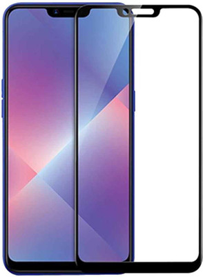 Casotec Edge To Edge Tempered Glass for Oppo A3s(Pack of 1)