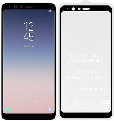 Casotec Edge To Edge Tempered Glass for Samsung Galaxy A9 Star(Pack of 1)