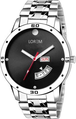 LOREM Day & Date Display Latest Designer Analog Watch  - For Men