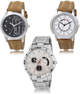 FERRIZZO New latest Designer Combo of 3 Analog Watch  - For Men