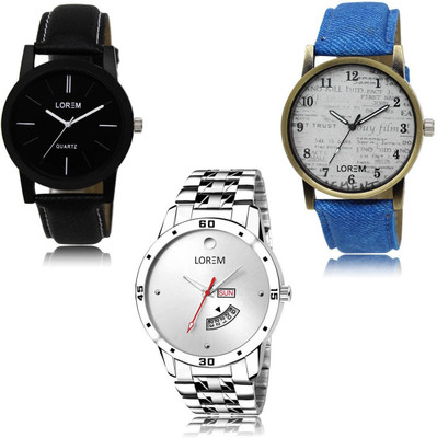 LOREM Analog Watch  - For Men