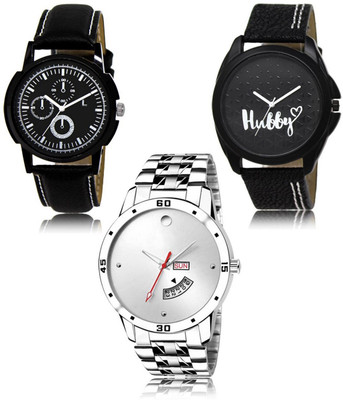 FERRIZZO New latest Designer Combo of 3 Analog Watch  - For Men