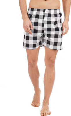 Simple Habits Checkered Men Boxer
