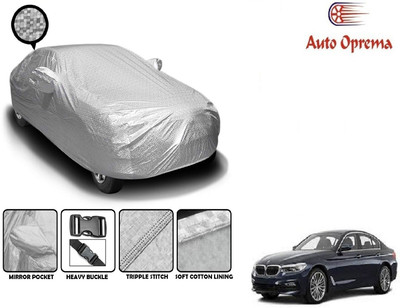 Auto Oprema Car Cover For BMW 5 Series (With Mirror Pockets)(Silver)