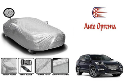 Auto Oprema Car Cover For Hyundai SantaFe (With Mirror Pockets)(Silver)