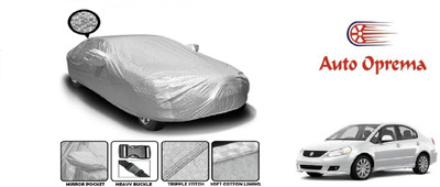 Auto Oprema Car Cover For Maruti Suzuki SX4 (With Mirror Pockets)(Silver)