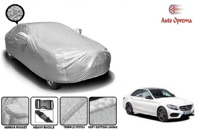 Auto Oprema Car Cover For Mercedes Benz C250 (With Mirror Pockets)(Silver)