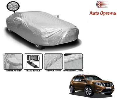 Auto Oprema Car Cover For Nissan Terrano (With Mirror Pockets)(Silver)