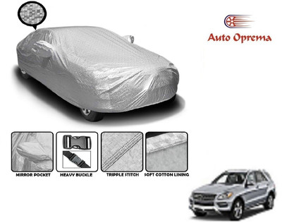 Auto Oprema Car Cover For Mercedes Benz ML (With Mirror Pockets)(Silver)