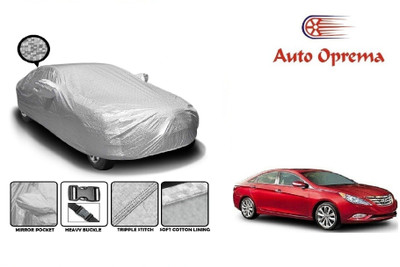 Auto Oprema Car Cover For Hyundai Sonata Transform (With Mirror Pockets)(Silver)