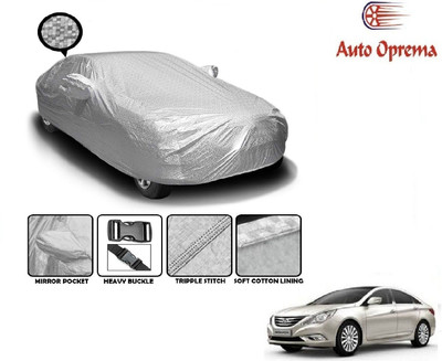 Auto Oprema Car Cover For Hyundai Sonata Embera (With Mirror Pockets)(Silver)