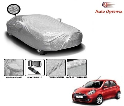 Auto Oprema Car Cover For Renault Pulse (With Mirror Pockets)(Silver)