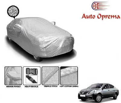Auto Oprema Car Cover For Nissan Sunny (With Mirror Pockets)(Silver)