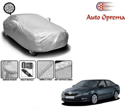 Auto Oprema Car Cover For Skoda Octavia (With Mirror Pockets)(Silver)