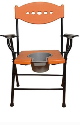 Yash Enterprises GH4 Commode Chair(Orange)