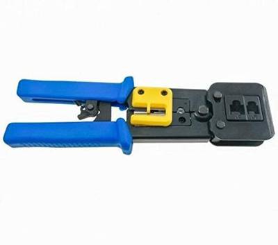xpia-i XP_RJ45_CRMP RJ45 CAT5, Cat6 Crimping Tool for RJ45 Pass Through Connectors with tool blade set Manual Crimper