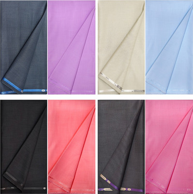 KUNDAN SULZ GWALIOR Polycotton Self Design Shirt & Trouser Fabric