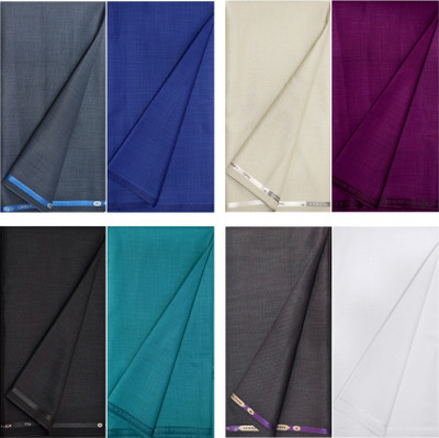 KUNDAN SULZ GWALIOR Polycotton Self Design Shirt & Trouser Fabric