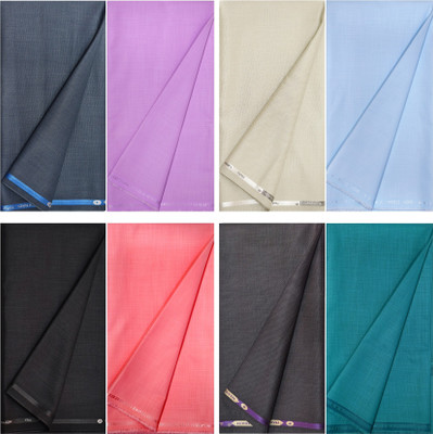 KUNDAN SULZ GWALIOR Polycotton Self Design Shirt & Trouser Fabric