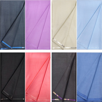KUNDAN SULZ GWALIOR Polycotton Self Design Shirt & Trouser Fabric