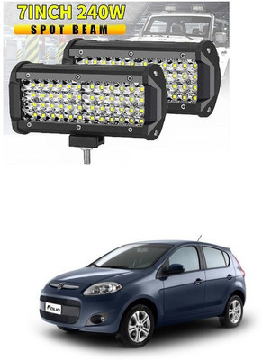 PRTEK Fog Light/Led bar/Work Light White 240 Watts 2pcs Universal Fitting Bikes and Cars 55 Headlight Car LED for Fiat (12 V, 12 W)(Palio, Pack of 2)