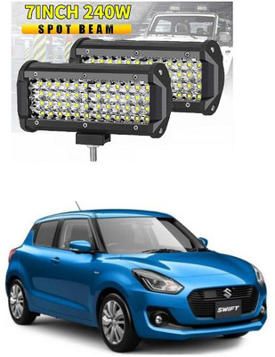 PRTEK Fog Light/Led bar/Work Light White 240 Watts 2pcs Universal Fitting Bikes and Cars 172 Headlight Car LED for Maruti Suzuki (12 V, 12 W)(Swift, Pack of 2)