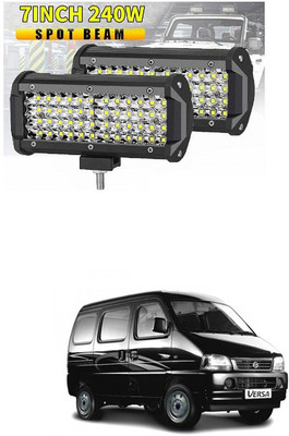PRTEK Fog Light/Led bar/Work Light White 240 Watts 2pcs Universal Fitting Bikes and Cars 144 Headlight Car LED for Maruti Suzuki (12 V, 12 W)(Versa, Pack of 2)