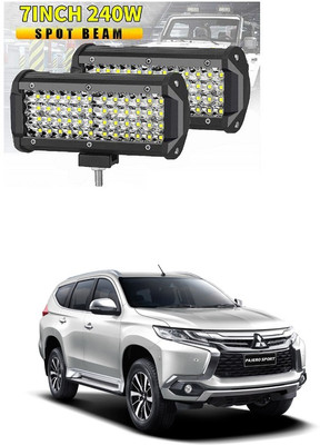 PRTEK Fog Light/Led bar/Work Light White 240 Watts 2pcs Universal Fitting Bikes and Cars 158 Headlight Car LED for Mitsubishi (12 V, 12 W)(Pajero Sport, Pack of 2)