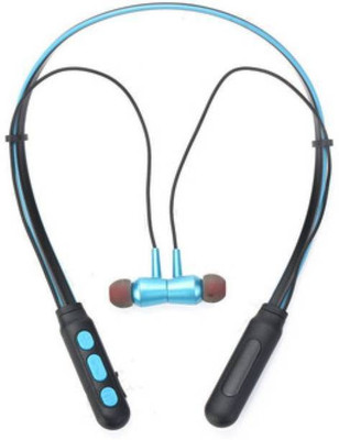 FD1 Neckband Bluetooth Headphone Bluetooth Headset(Multicolor, In the Ear)