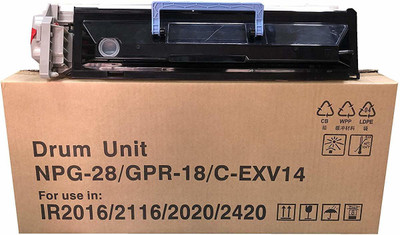FINEJET NPG-28 Drum Cartridge For Use In iR Copier Printers Such As iR2420 / iR2318 / iR2018 / iR2422 Black Ink Cartridge