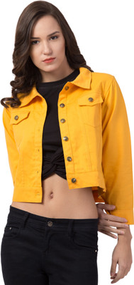 SHACADES 3/4th Sleeve Solid Women Jacket