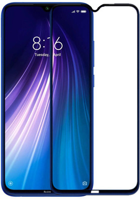 Genron Edge To Edge Tempered Glass for Redmi Note 8(Pack of 1)