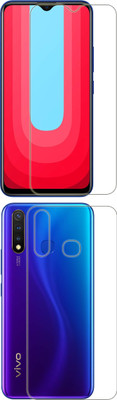 FashionCraft Front and Back Screen Guard for Vivo U20(Pack of 2)