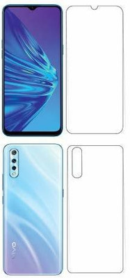 SOLIVAGANT Front and Back Tempered Glass for Vivo S1(Pack of 2)