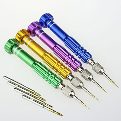 DIY Crafts 5 in 1 Precision Torx Screwdriver For Cellphone Watch Repair Precision Screwdriver Set(Pack of 5)