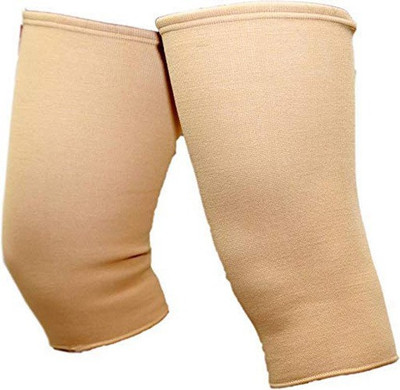 GymWar Knee cap Brace For Joint Pain & Arthritis Relief Knee Support(Beige)