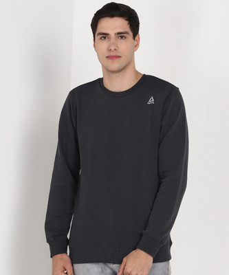 [Size L] REEBOK Full Sleeve Solid Men Sweatshirt