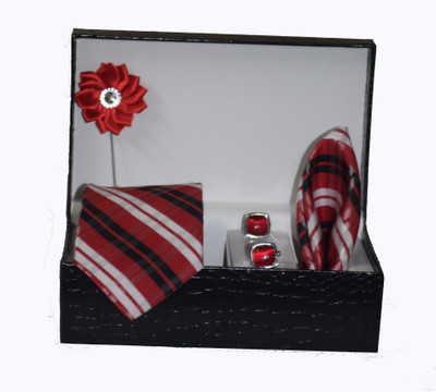 StyleRide Checkered Tie(Pack of 4)