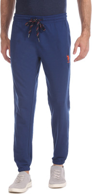 U.S. POLO ASSN. Regular Fit Men Blue Trousers