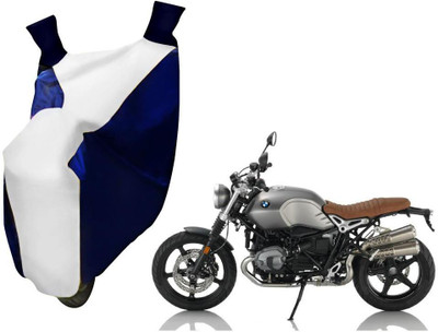 WolkomHome Two Wheeler Cover for BMW(R 1200 GS, Blue, White)